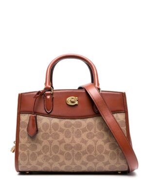 19313297_42468613_1000.jpg Coach logo-print leather tote bag