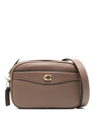 19313310_42466867_1000.jpg Coach logo-plaque camera bag