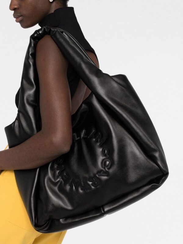 Stella McCartney Stella Logo puffer tote bag