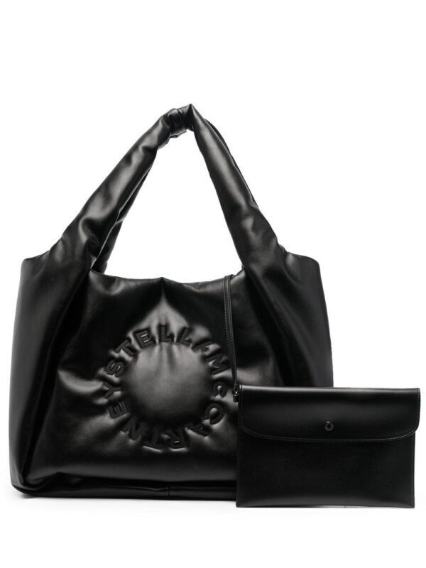 Stella McCartney Stella Logo puffer tote bag