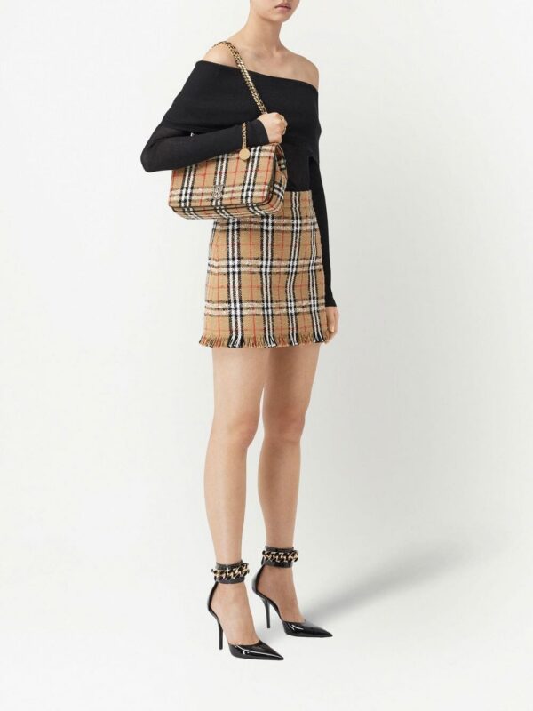 19316964_42693975_1000.jpg Burberry Lola Vintage-Check bouclé shoulder bag