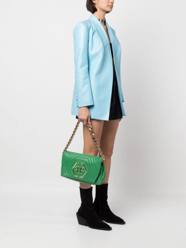 19332317_43974401_1000.jpg Philipp Plein Matelassé Hexagon shoulder bag