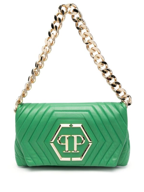19332317_43974403_1000.jpg Philipp Plein Matelassé Hexagon shoulder bag