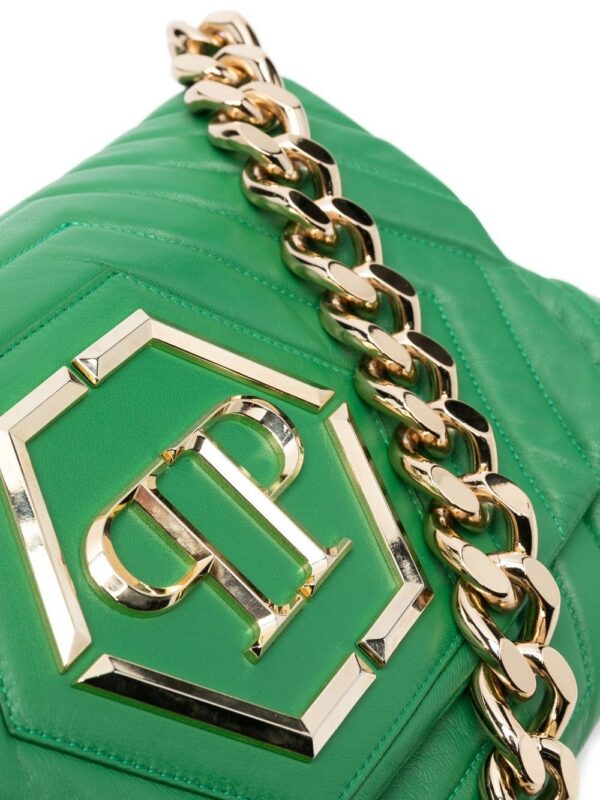 19332317_43974404_1000.jpg Philipp Plein Matelassé Hexagon shoulder bag