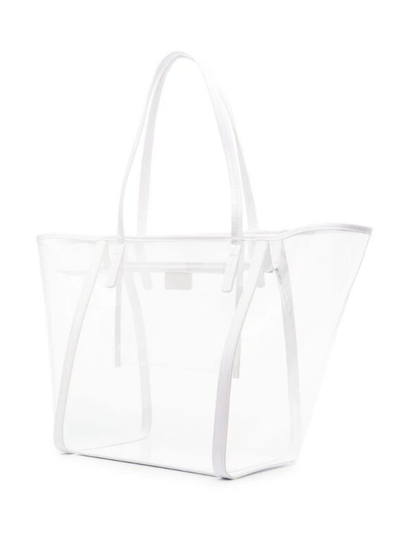 19348581_44864896_1000.jpg BY FAR contrasting-trim tote bag