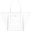 19348581_44865774_1000.jpg BY FAR contrasting-trim tote bag