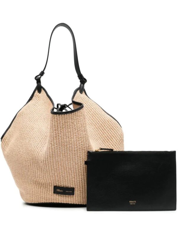 19349353_44501423_1000.jpg KHAITE medium Lotus raffia tote bag