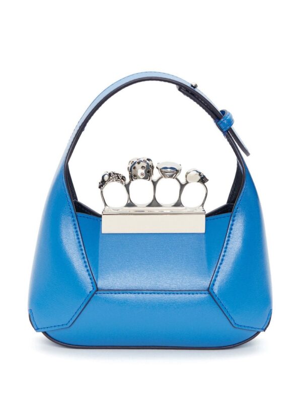 19351679_50464000_1000.jpg Alexander McQueen mini Jewelled Hobo leather bag