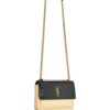 19353839_43453217_1000.jpg Saint Laurent Sunset two-tone shoulder bag