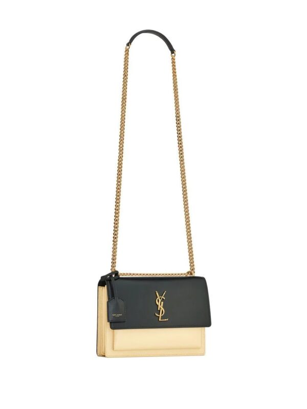 19353839_43453217_1000.jpg Saint Laurent Sunset two-tone shoulder bag
