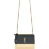 19353839_43453218_1000.jpg Saint Laurent Sunset two-tone shoulder bag