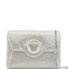 Versace  La Medusa crystal envelope clutch Bag