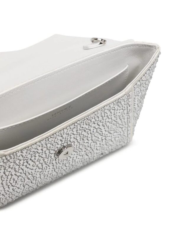 Versace  La Medusa crystal envelope clutch Bag