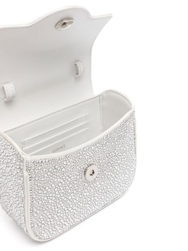 19368577_42701437_1000.jpg Versace La Medusa crystal-embellished mini bag