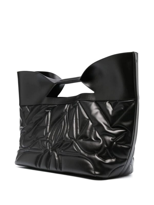 19375692_42621584_1000.jpg Alexander Mcqueen Seal logo-embroidered tote bag
