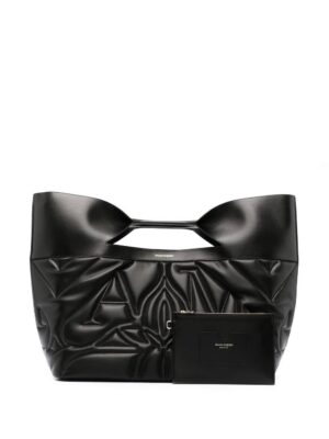 19375692_42622073_1000.jpg Alexander Mcqueen Seal logo-embroidered tote bag
