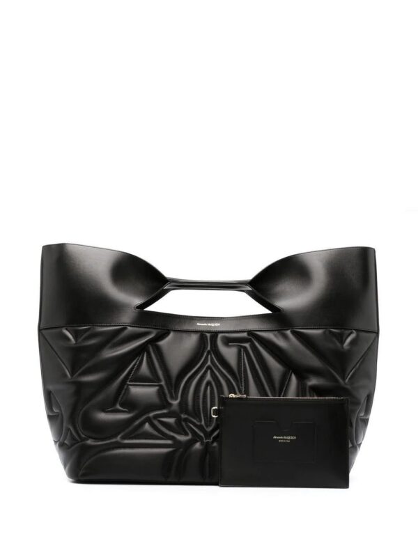 19375692_42622073_1000.jpg Alexander Mcqueen Seal logo-embroidered tote bag