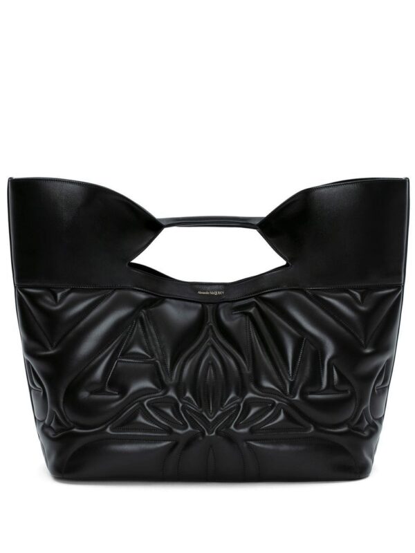 19375692_44316851_1000-1.jpg Alexander McQueen Seal logo-embroidered tote bag