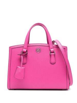 19379210_42593448_1000-1.jpg Michael Michael Kors leather logo-plaque bag