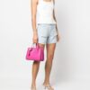 Michael Michael Kors leather logo-plaque bag