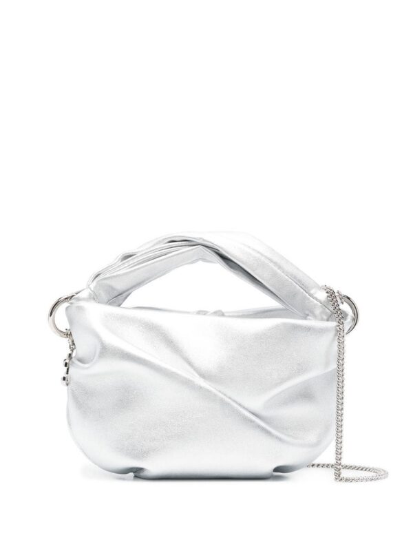 19379814_43230217_1000.jpg Jimmy Choo Bonny metallic-effect tote bag