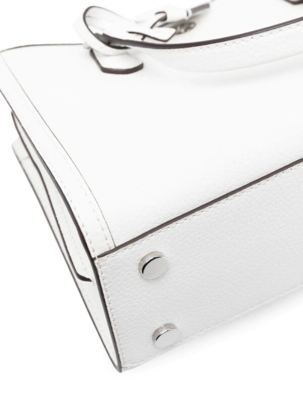 19380146_42595374_1000.jpg Michael Michael Kors leather logo-plaque handbag