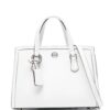 19380146_42595384_1000.jpg Michael Michael Kors leather logo-plaque handbag
