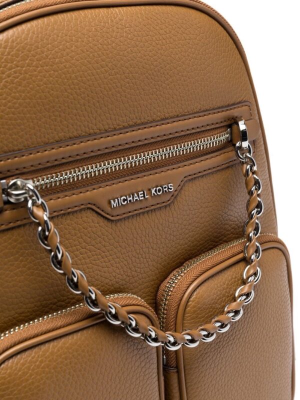 19380716_43798367_1000-1.jpg Michael Michael Kors logo-plaque leather backpack