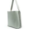 19385047_42613931_1000.jpg Stella McCartney Frayme chain link-trim tote bag