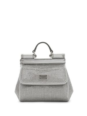 Dolce & Gabbana KIM DOLCE&GABBANA mini Sicily satin top-handle bag