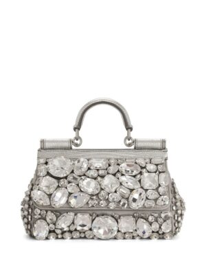 19391131_43486860_1000-1.jpg Dolce & Gabbana KIM DOLCE&GABBANA small Sicily satin top-handle bag