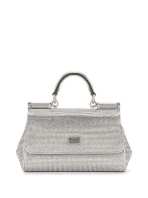 19391133_43486825_1000.jpg Dolce & Gabbana KIM DOLCE&GABBANA small Sicily satin top-handle bag