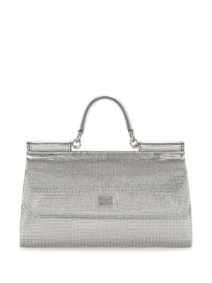 19392160_43834116_1000.jpg Dolce & Gabbana KIM DOLCE&GABBANA small Sicily rhinestone top-handle bag