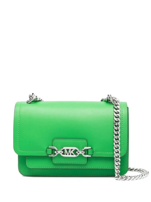 19393447_42730822_1000.jpg Michael Michael Kors Heather logo-plaque crossbody bag