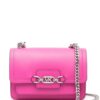 Michael Michael Kors Cerise leather logo-plaque bag