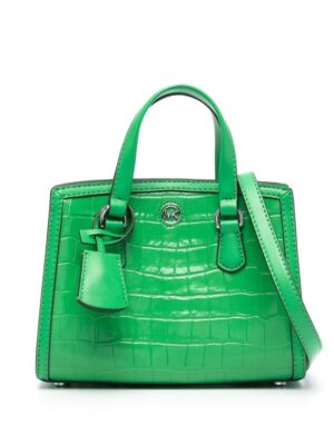 19395170_42689647_1000.jpg Michael Michael Kors Chantal embossed-crocodile tote bag