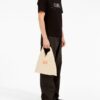 19396969_44453452_1000.jpg MM6 Maison Margiela logo-patch tote bag