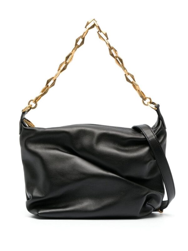 19404645_42690760_1000.jpg Jimmy Choo Diamond zip-up leather shoulder bag
