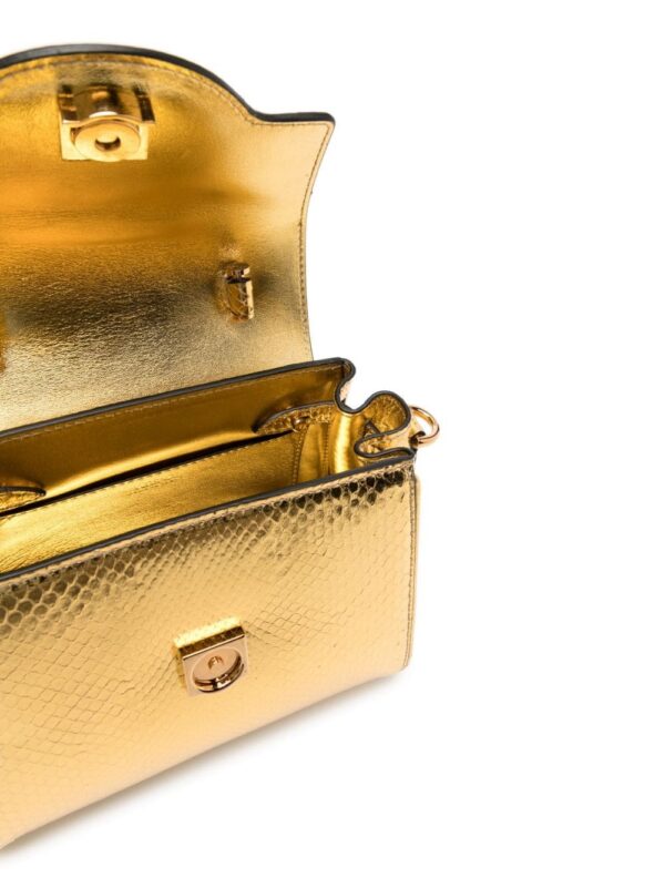 19409555_50034278_1000.jpg Versace small La Medusa python-effect tote bag