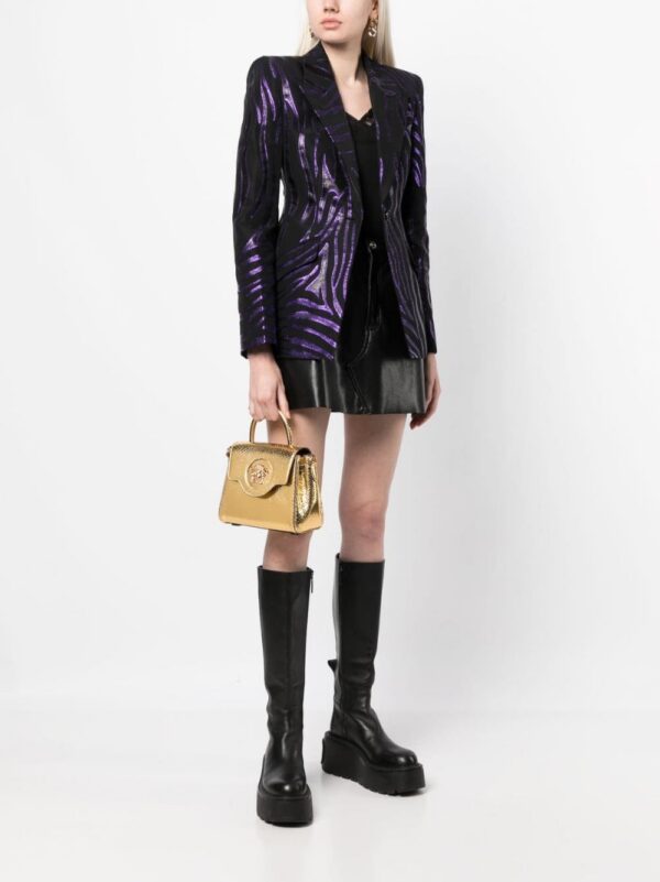 19409555_50034288_1000.jpg Versace small La Medusa python-effect tote bag