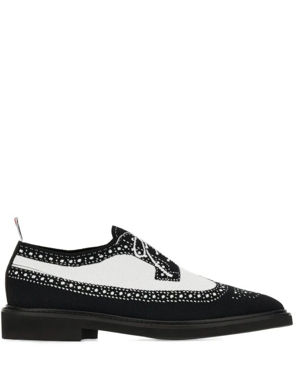 19421591_58148238_1000.jpg Thom Browne LONGWING BROGUE W/ MICRO SOLE IN TROMPE LOEIL KNIT