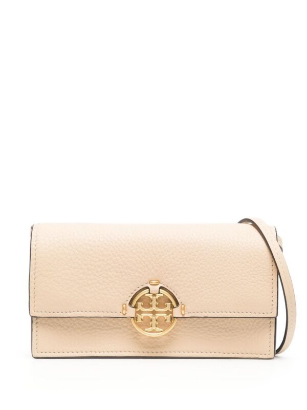 19434790_44189689_1000.jpg Tory Burch Miller logo-plaque clutch bag
