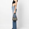 Balmain logo-print B-army shoulder bag