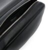 Prada  logo-plaque leather satchel bag
