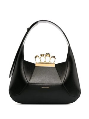 19447493_43279558_1000.jpg Alexander McQueen Four-Ring leather tote bag