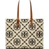 Tory Burch T Monogram embossed tote bag