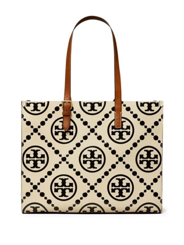 Tory Burch T Monogram embossed tote bag