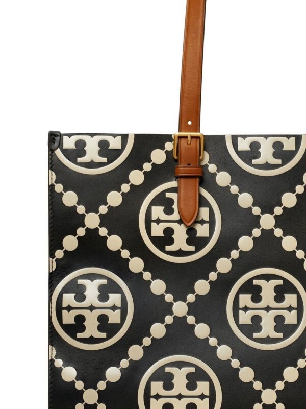 Tory Burch T Monogram embossed tote bag