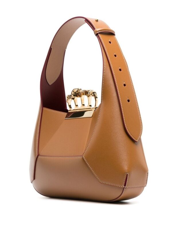 19448305_43280753_1000.jpg Alexander McQueen Four-Ring leather tote bag