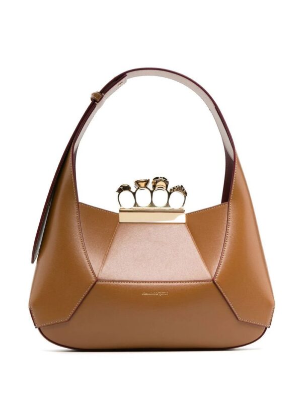 19448305_43281143_1000.jpg Alexander McQueen Four-Ring leather tote bag